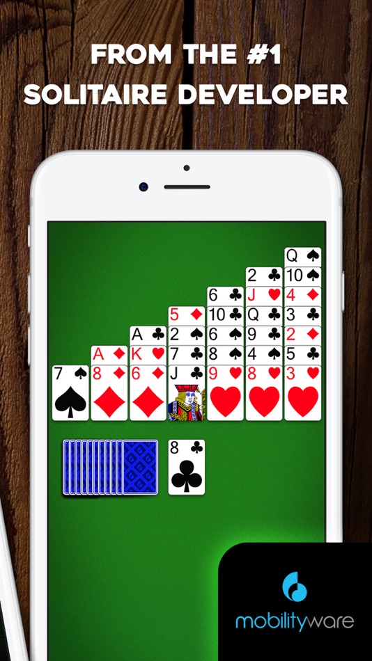 #5. Crown Solitaire: Card Game (iOS) 由: MobilityWare
