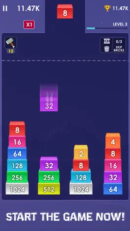 Game screenshot 2048 Merge Bricks mod apk