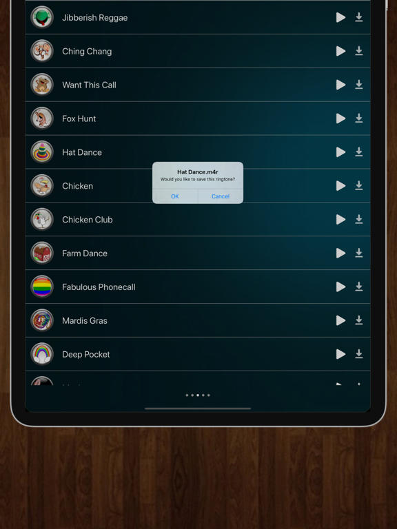 Funny Ringtones Plus iPad screenshot 4 - Utilities app