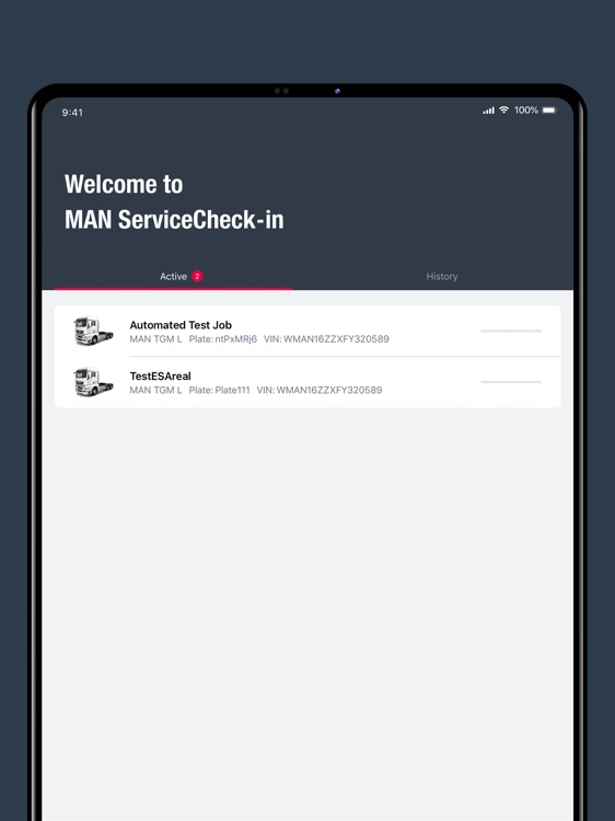 MAN ServiceCheck-in