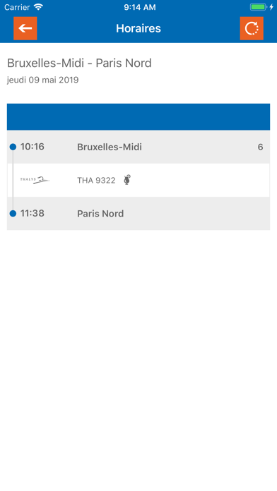 Screenshot #2 pour SNCB International