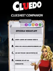 cluesheet companion ipad bildschirmfoto 1