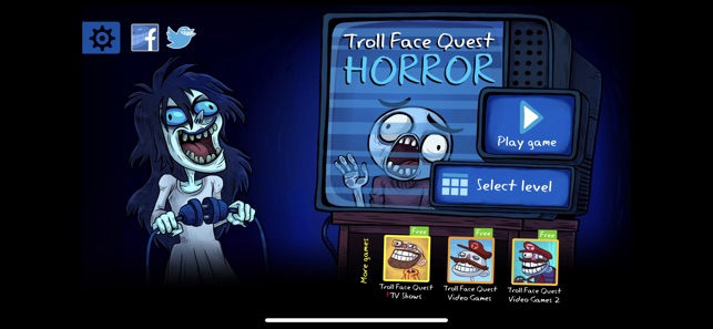 Trollface Quest: Horror 🕹️ Play Now on GamePix