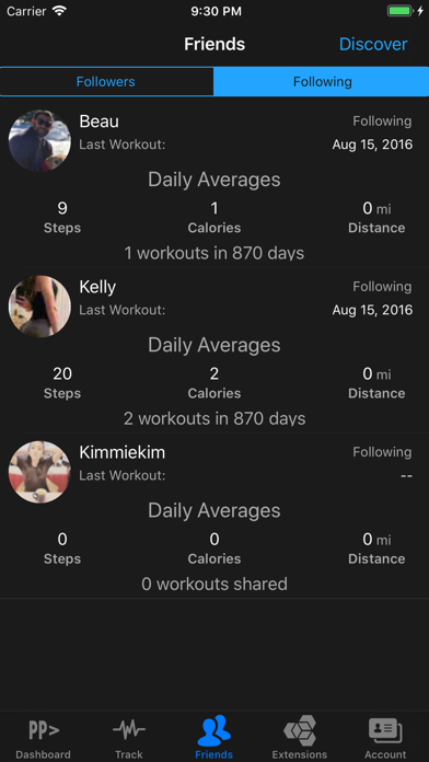 PulsePRO HeartRate Monitor Screenshot