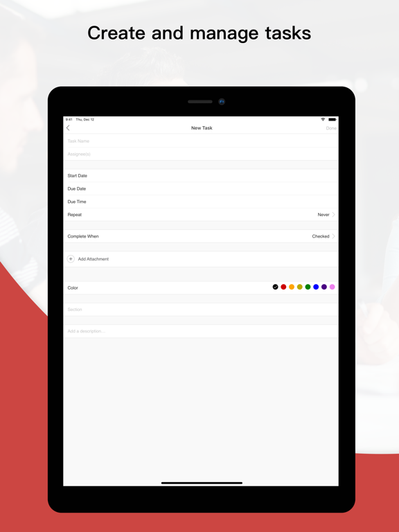 Avaya Cloud Office iPad screenshot 7 - Business app