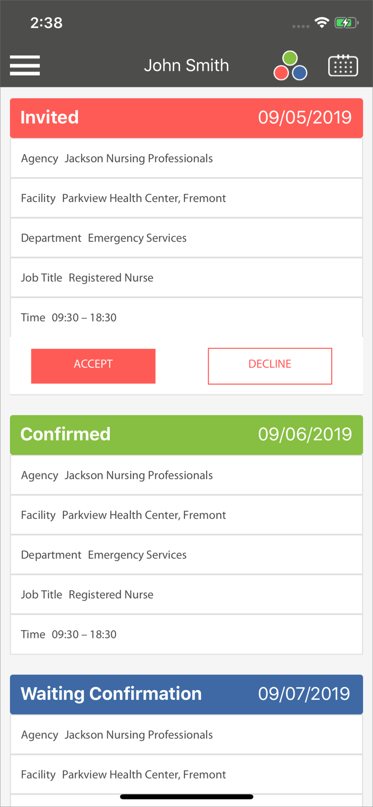 HWLWorks Shift Planner