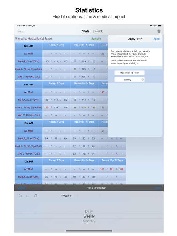 Health Folder iPad screenshot 4 - Medical app