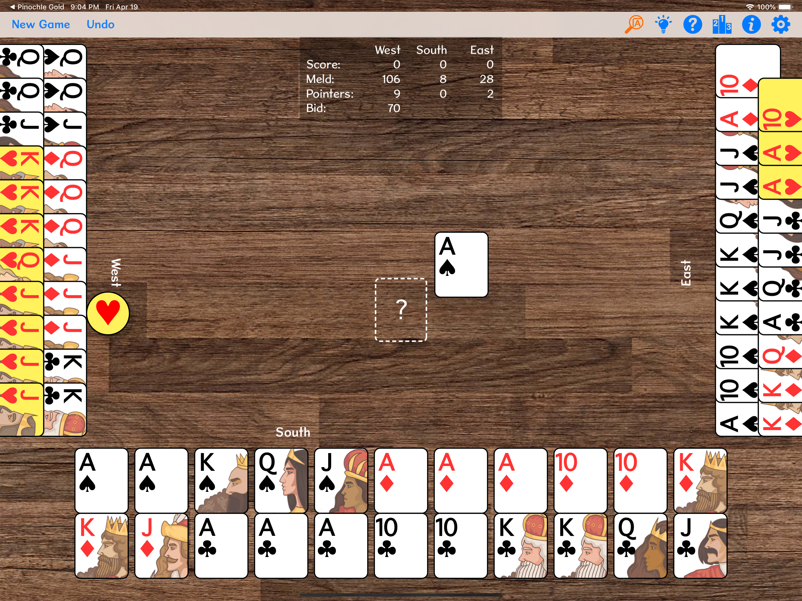 Cutthroat Pinochle+ screenshot 8