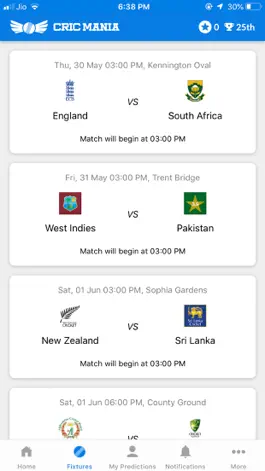 Game screenshot Cric Mania - Cricket App apk