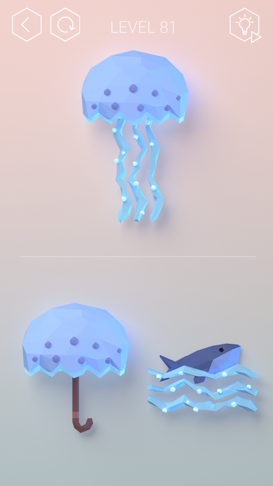 #5. Low Poly Puzzle (iOS) 由: Anna Nikolaevna