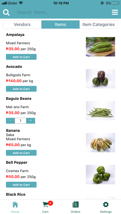 Screenshot #2 pour Session Groceries App