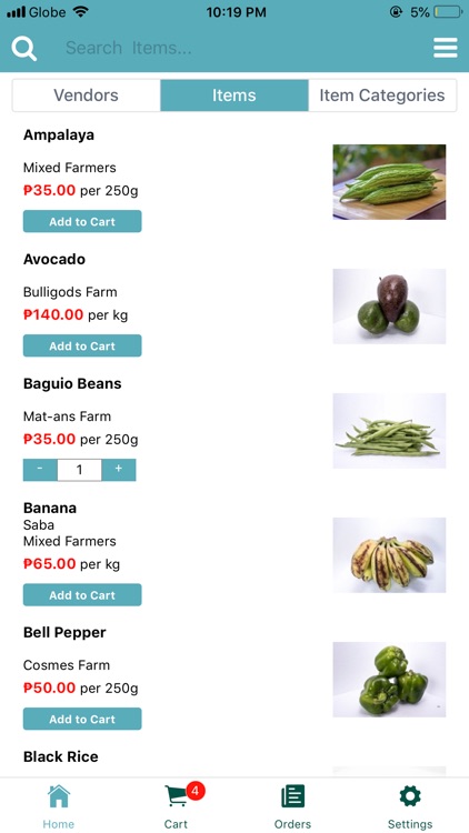 Session Groceries App