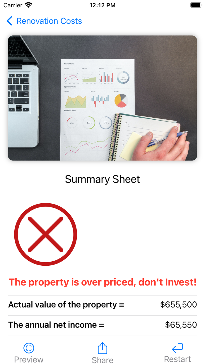 Real estate investing Calc