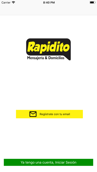 Rapidito app screenshot 2