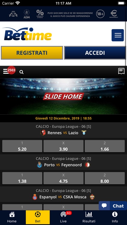 Bettime Scommesse