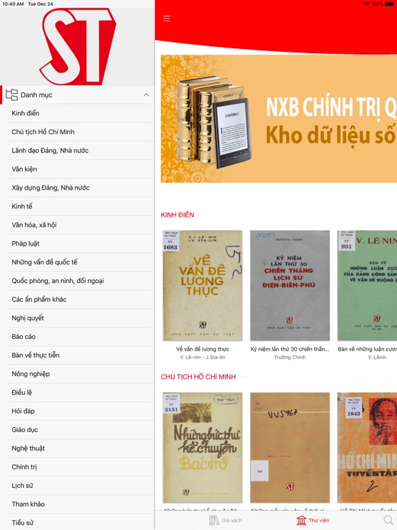 Screenshot #6 pour Kho sách lý luận, chính trị