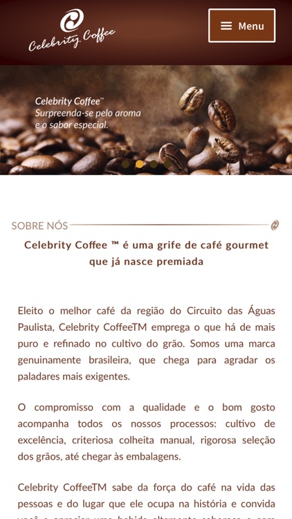 Celebrity Coffee for iPhone