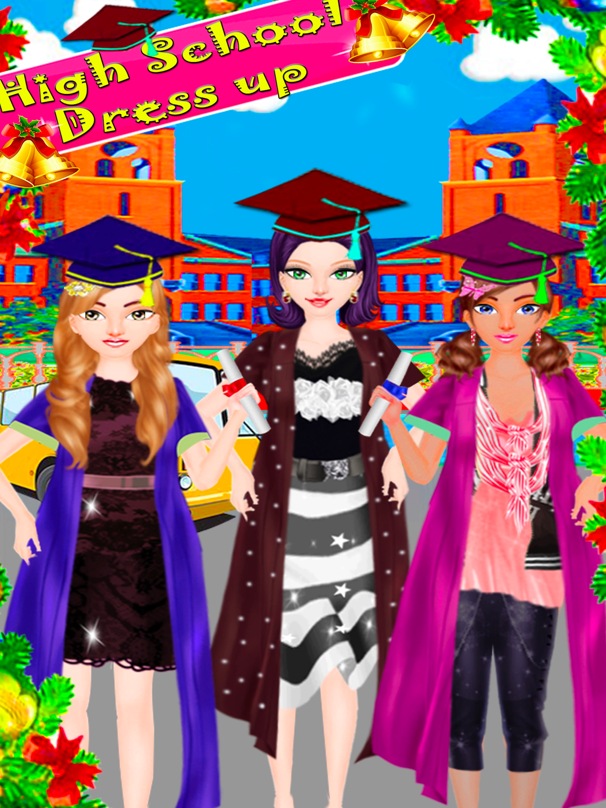 High School Girls Make-up Game