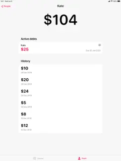 OweMe - Debt Tracker iPad image 3