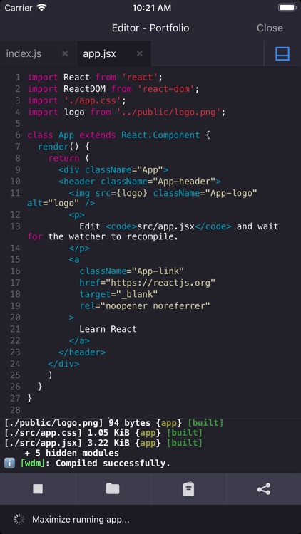 play.js - JavaScript IDE screenshot-0