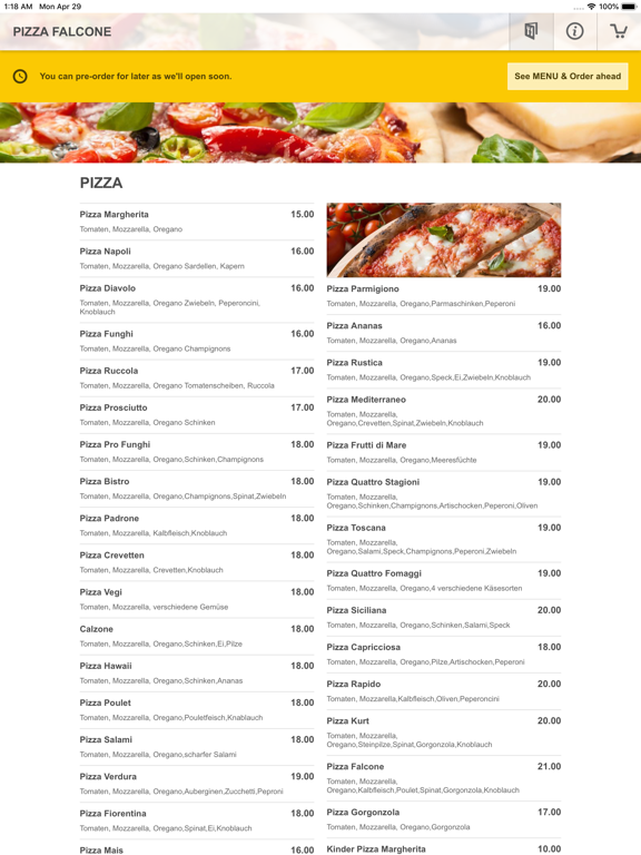 Screenshot #6 pour Falcone Pizza