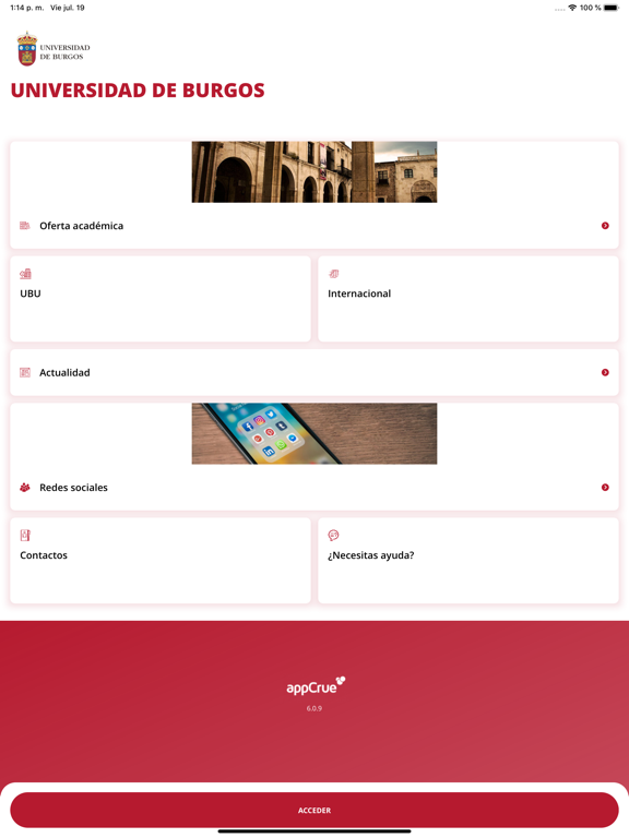 Screenshot #4 pour UBU App Universidad de Burgos