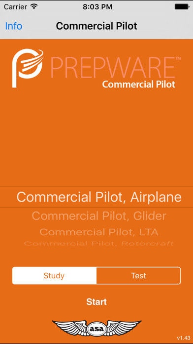 Prepware Commercial Pilot Screenshot