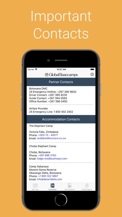 Global Basecamps Screenshot