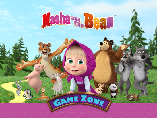 Masha and the Bear - Game Zoneのおすすめ画像1