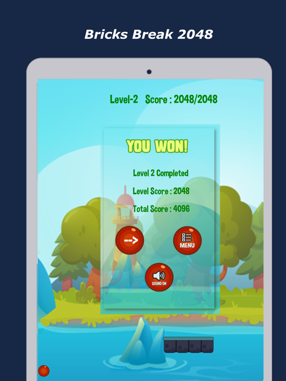 Screenshot #6 pour BricksBreak2048