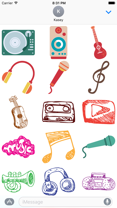 Music Stickers Screenshot