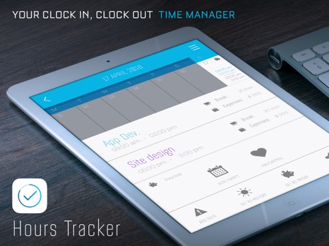 時間トラッカー:仕事時間を記録のおすすめ画像1