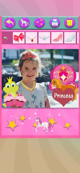 Game screenshot Fairytale Princess Stickers hack