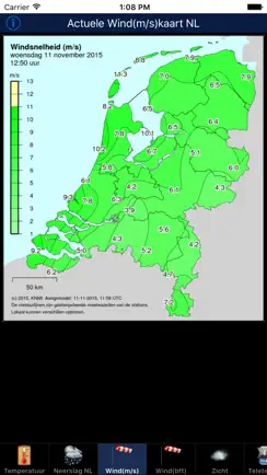 Weer & Zo Nederland iPhone image 2