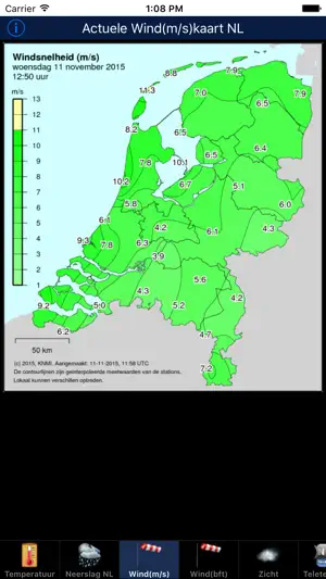 Weer & Zo Nederland screenshot 2