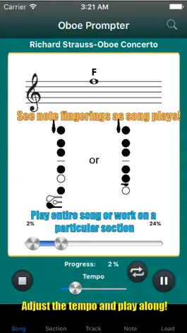 Game screenshot Oboe Prompter mod apk