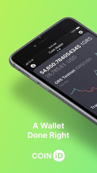 GRS Testnet Wallet for COINiD Screenshot