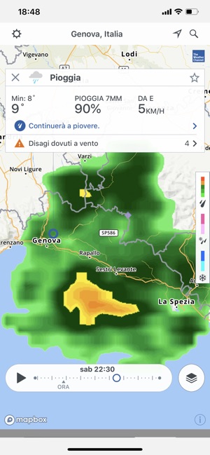 Storm Radar: mappa meteo su App Store