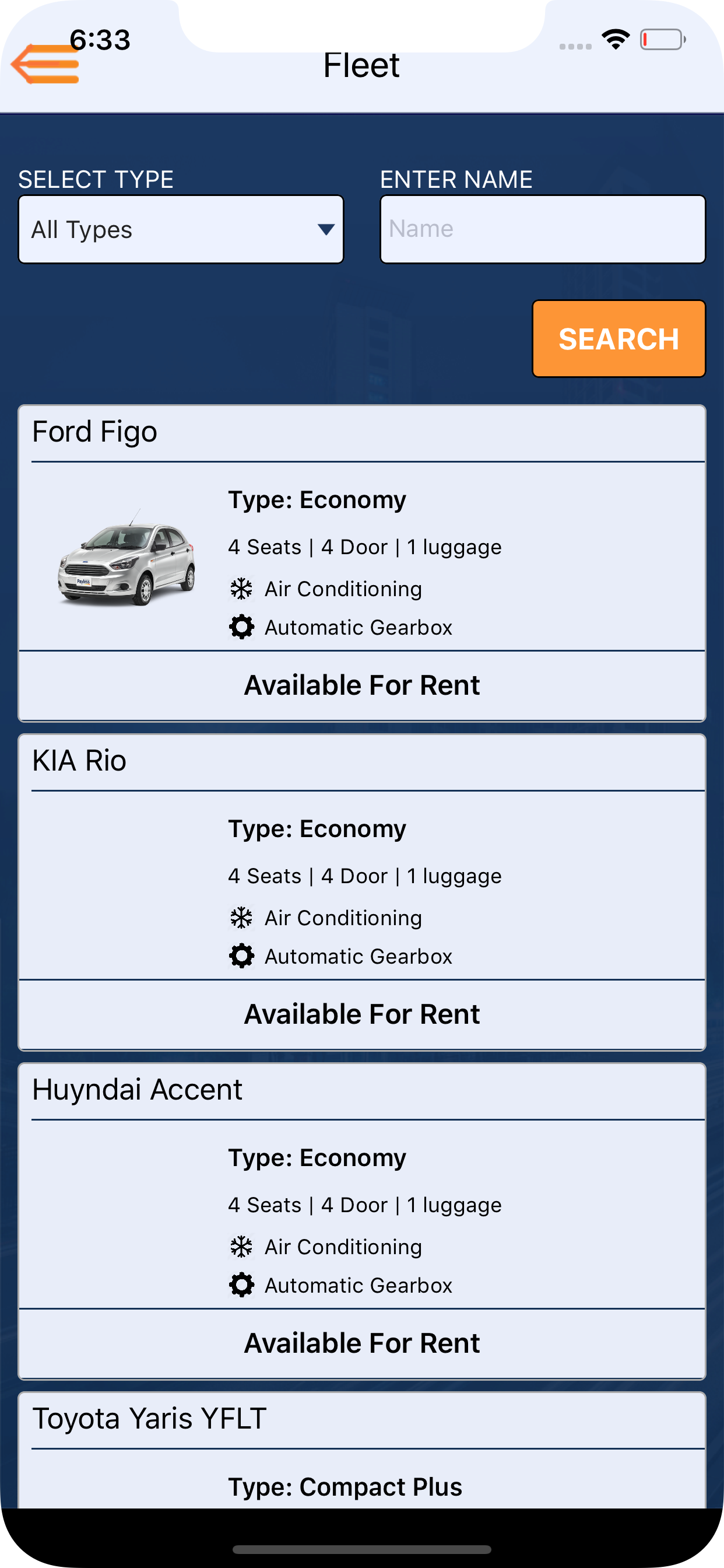 Payless Car Rental screenshot 7
