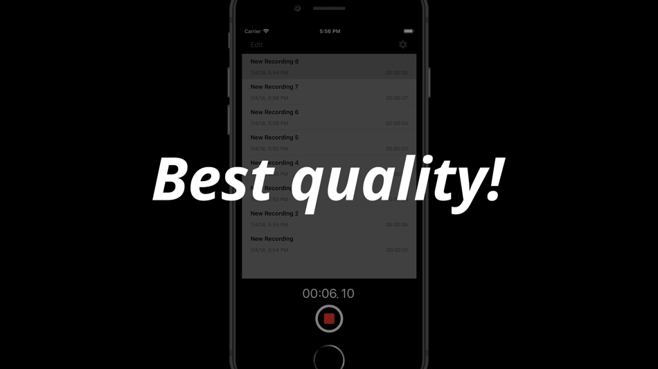 #2. Voice Recording Button (iOS) 由: Hayato Shimizu