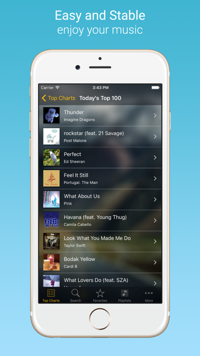 Screenshot #2 pour Music Player - Unlimited Songs