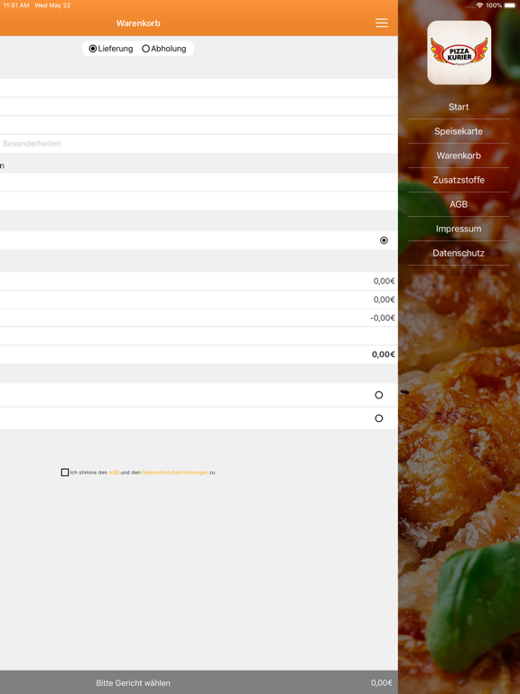 Screenshot #6 pour Pizza Kurier Steinhagen