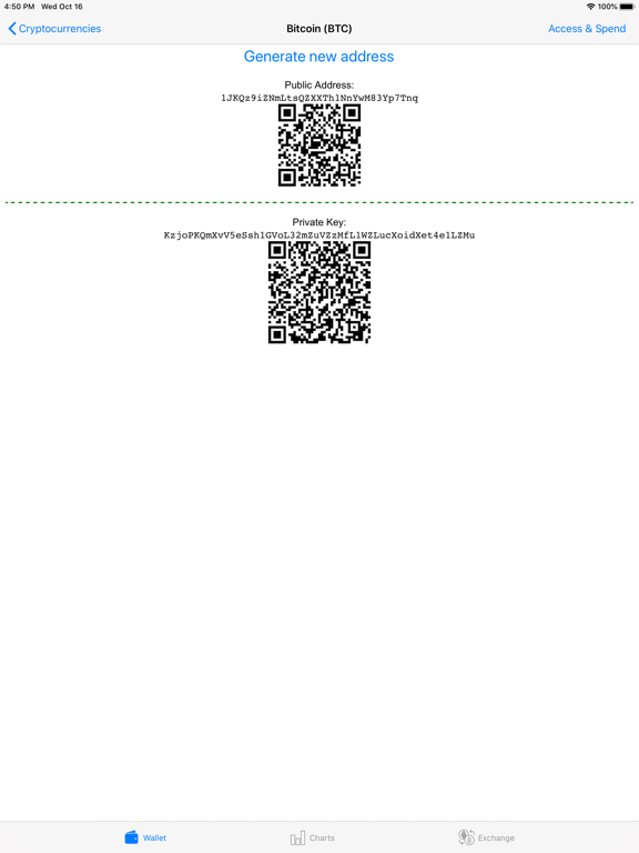 Screenshot #6 pour THE MOST SECURE CRYPTO WALLET