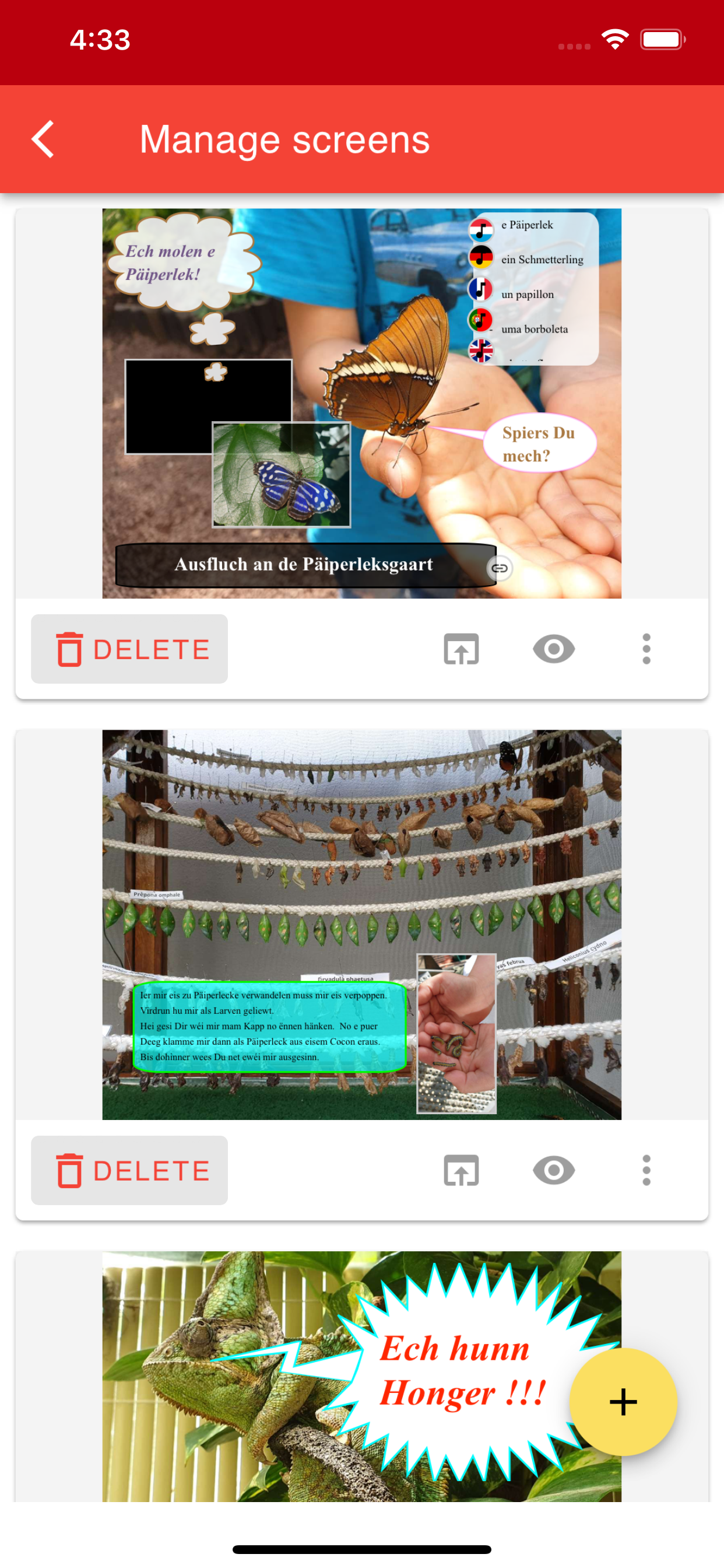 OLEFA Storyboard screenshot 3