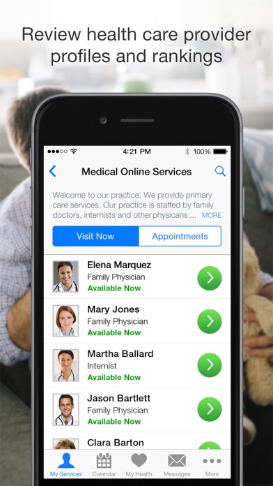 Children's Health VirtualVisit Screenshot