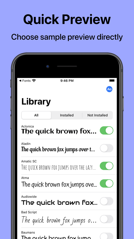 #3. Fonts: Install New Fonts (iOS) 由: 立毅 成