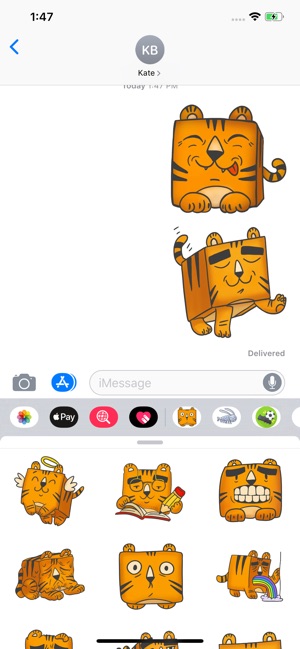 Square Tiger Sticker Pack(圖3)-速報App