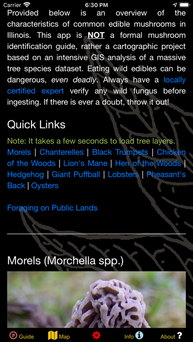Screenshot #2 pour Illinois Mushroom Forager Map!