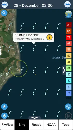 Screenshot von Wind Vorhersage Für Windgurus auf dem iPhone 3