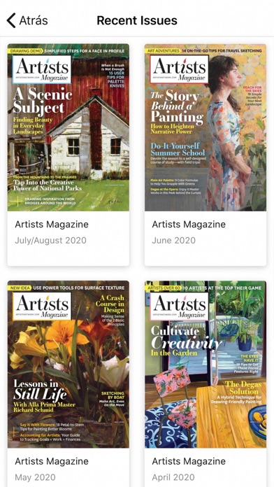 Artists Magazine screenshot 2